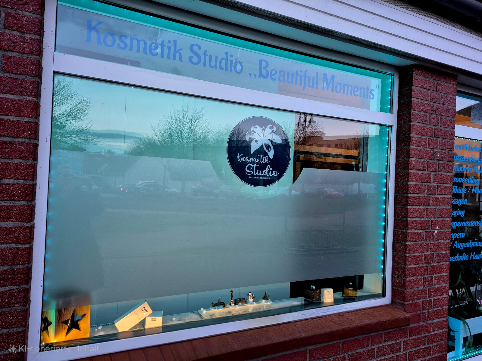 Behandlungsraum im Kosmetikstudio